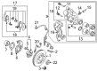 Diagram for Mazda CX-9 ABS Sensor - L206-43-70XB
