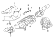 Diagram for Mazda Windshield Wiper Switch - DA8F-66-128