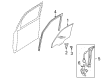 Diagram for Mazda Tribute Window Run - ZZCA-58-605A
