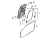 Diagram for Mazda MX-30 EV Door Seal - DN4E-73-760B