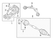 Diagram for Mazda Differential - MA33-27-100E