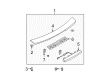 Diagram for Mazda 6 Spoiler - GP9A-51-961-87