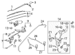 Diagram for Mazda 5 Windshield Washer Nozzle - C513-67-510A