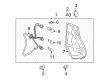 Diagram for Mazda 5 Light Socket - C291-51-155