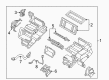 Diagram for Mazda MX-5 Miata Blend Door Actuator - NA1P-61-A70