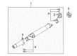 Diagram for Mazda Drive Shaft - 1F71-25-100A