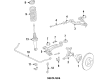 Diagram for Mazda Miata Axle Pivot Bushing - NC10-34-156