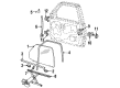Diagram for Mazda Front Door Striker - ZZL0-58-570