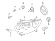 Diagram for Mazda MPV Headlight - LE46-51-0K0C