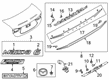Diagram for Mazda 6 Emblem - GBEF-51-721