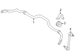 Diagram for Mazda Protege5 Sway Bar Link Bushing - BL8P-34-156