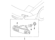 Diagram for Mazda Miata Light Socket - NA01-51-064