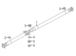 Diagram for Mazda Drive Shaft - KF03-25-100B