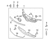 Diagram for Mazda CX-9 Emblem - EG21-51-730