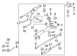 Diagram for Mazda Rack And Pinion - EH44-32-110C