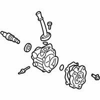 Mazda Tribute Power Steering Pump - EC07-32-650R-0D Power Steering Pump