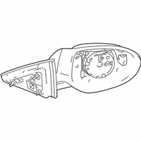 Mazda 6 Side View Mirrors - GEG2-69-121B Mirror Outside