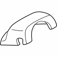 Mazda Protege Steering Column Cover - BJ0J-60-221-22 Upper Column Cover