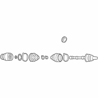 Mazda Millenia Axle Shaft - GP11-25-60X Axle Assembly