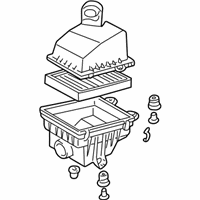 Mazda Protege Air Filter Box - ZL01-13-320B Air Cleaner Assembly