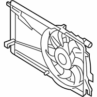 Mazda Cooling Fan Assembly - LF8B-15-025C Fan Assembly