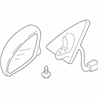Mazda Tribute Side View Mirrors - ZZDB-69-180A Mirror Assembly