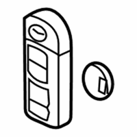 Mazda Car Key - BCY1-67-5RY Transmitter