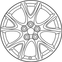 Mazda MX-5 Miata Alloy Wheels - 9965-36-7070 Wheel, Alloy