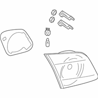 Mazda Tail Light - BAP8-51-3G0 Backup Lamp Assembly