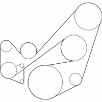 Mazda MX-5 Miata Drive Belt - LFG1-15-909B Serpentine Belt