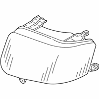 Mazda Tribute Headlight - EC02-51-030A Headlamp Assembly