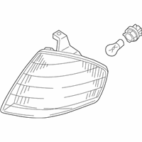 Mazda Protege Turn Signal Lights - BJ0E-51-060B-P1 Parking/Turn Lamp