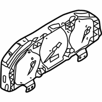 Mazda Protege Instrument Cluster - BJ0J-55-471B Speedo Cluster