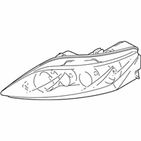 Mazda 6 Headlight - GP9A-51-041D Headlamp Assembly