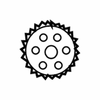 Mazda MX-5 Miata Crankshaft Timing Gear - 1F20-11-316 Timing Gear