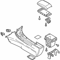 Mazda Center Console - BBN5-64-420D-02 Console Assembly