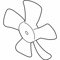 Mazda MPV Cooling Fan Assembly - JE48-15-141 Blade