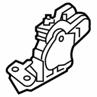 Mazda Trunk Lid Latch - G33M-62-310B Lock