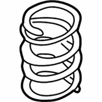 Mazda 323 Coil Springs - B463-34-011A Spring