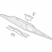 Mazda MX-5 Miata Cooling Fan Assembly - LFG1-15-025F Fan Assembly