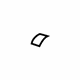 Mazda ZZDC-88-131-04 Seat Back Cover