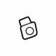Mazda 9XG0-20-87S High Mount Lamp Grommet