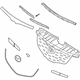 Mazda LE46-50-710D-05 Grille Assembly