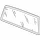 Mazda 1F90-63-931 Back Glass