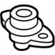Mazda LA12-39-560A Differential Mount Lower Insulator
