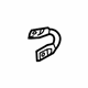 Mazda AJ17-40-091 Support Bracket