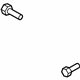Mazda 9XF0-00-13X1 Lock Support Mount Bolt