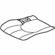 Mazda EF91-88-162D Seat Cushion Pad