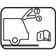 Mazda C235-69-034 Info Label Mazda C235-69-034 Info Label