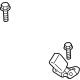 Mazda DGY9-57-780 Buckle